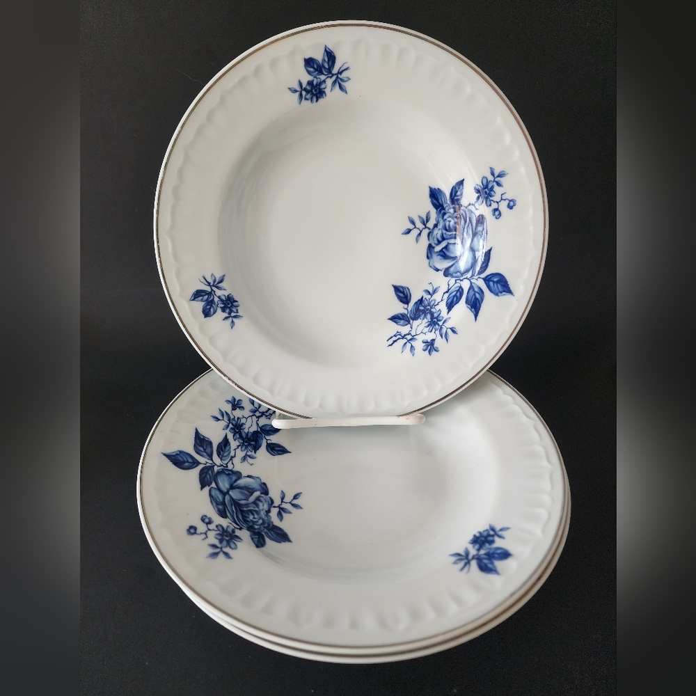 Ceramic Soup Bowls Set Of 3, 9"